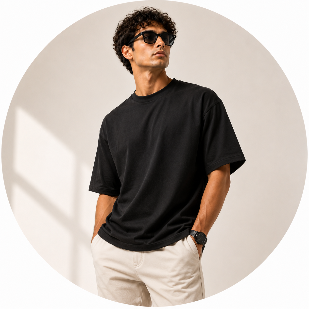 ROUND NECK H/S T-SHIRT