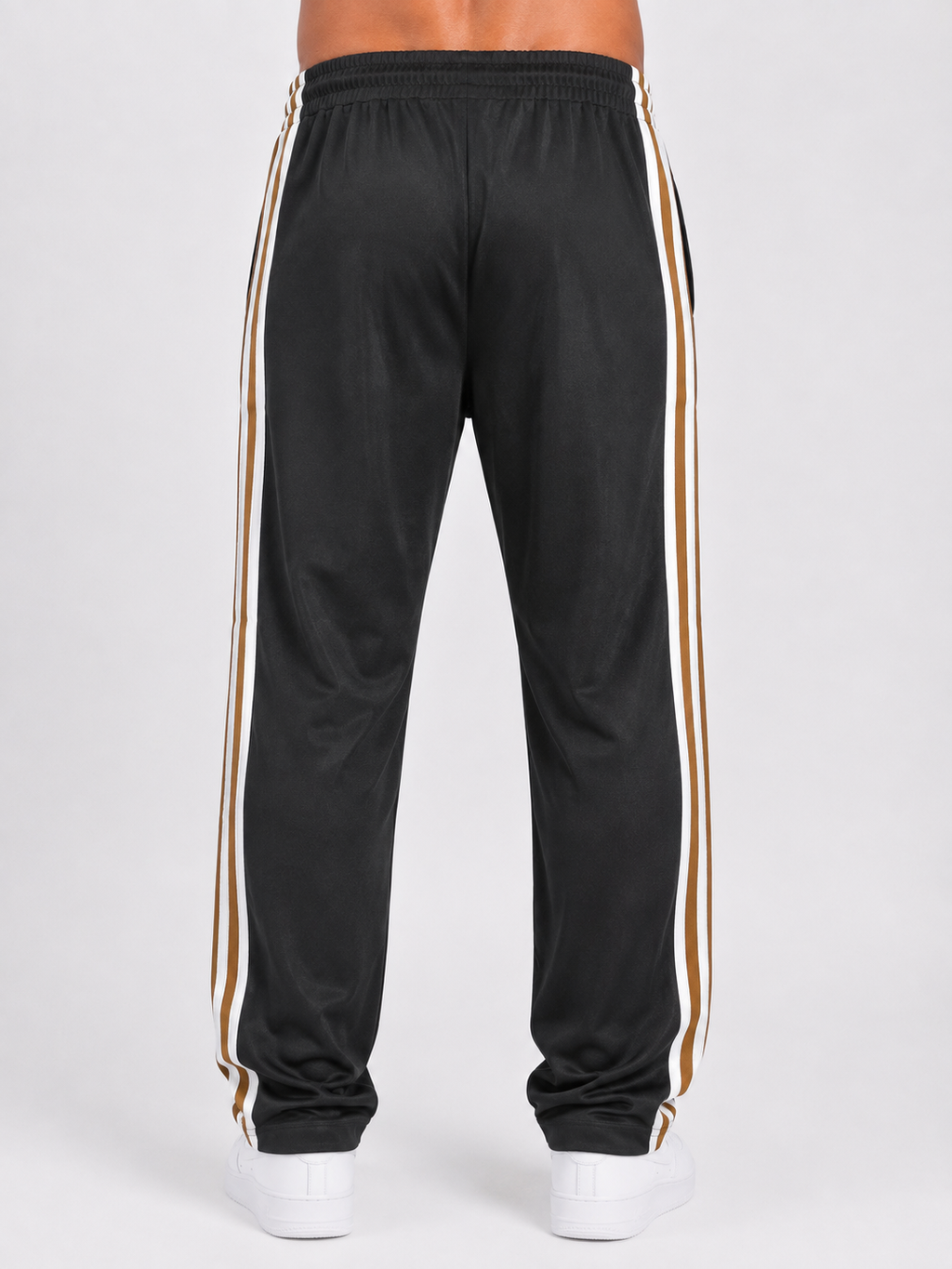Lexon Brand Men's Premium Straight Fit Track Pants | Side Stripe | Casual & Sports Lower