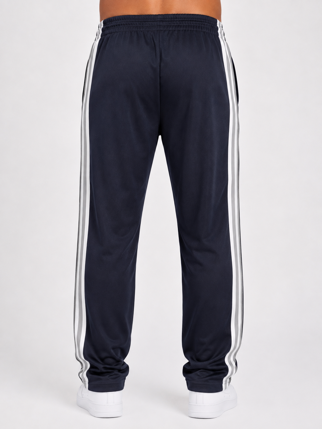 Lexon Brand Men's Premium Straight Fit Track Pants | Side Stripe | Casual & Sports Lower