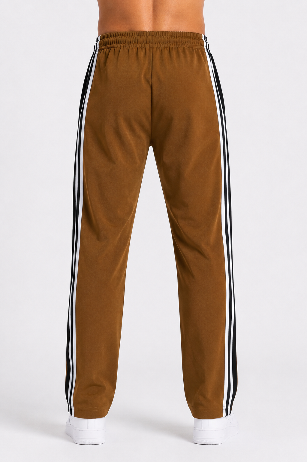 Lexon Brand Men's Premium Straight Fit Track Pants | Side Stripe | Casual & Sports Lower