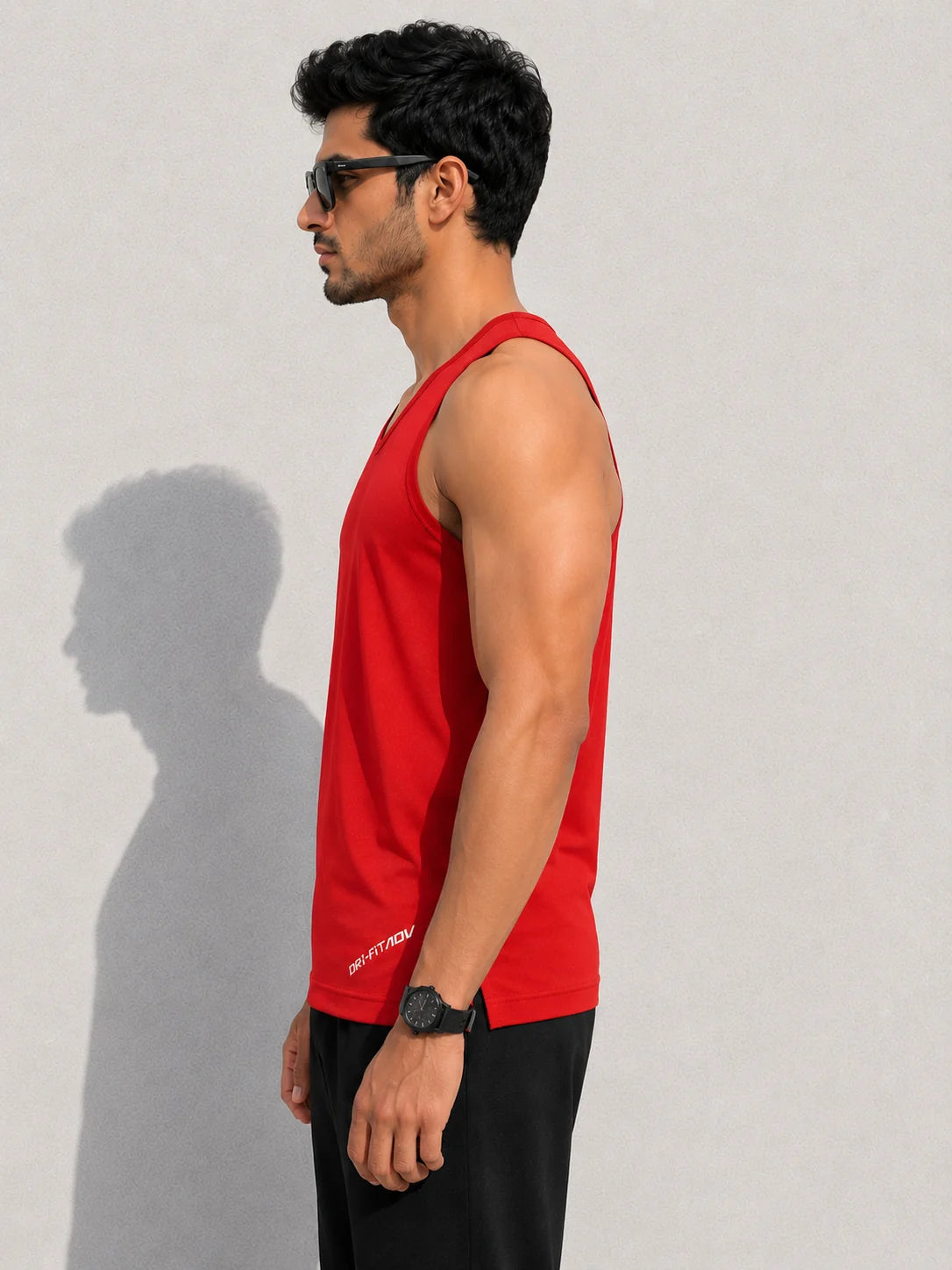 Men's Dry-Fit Gym Vest | Sleeveless Sports Tank Top | Lightweight & Breathable