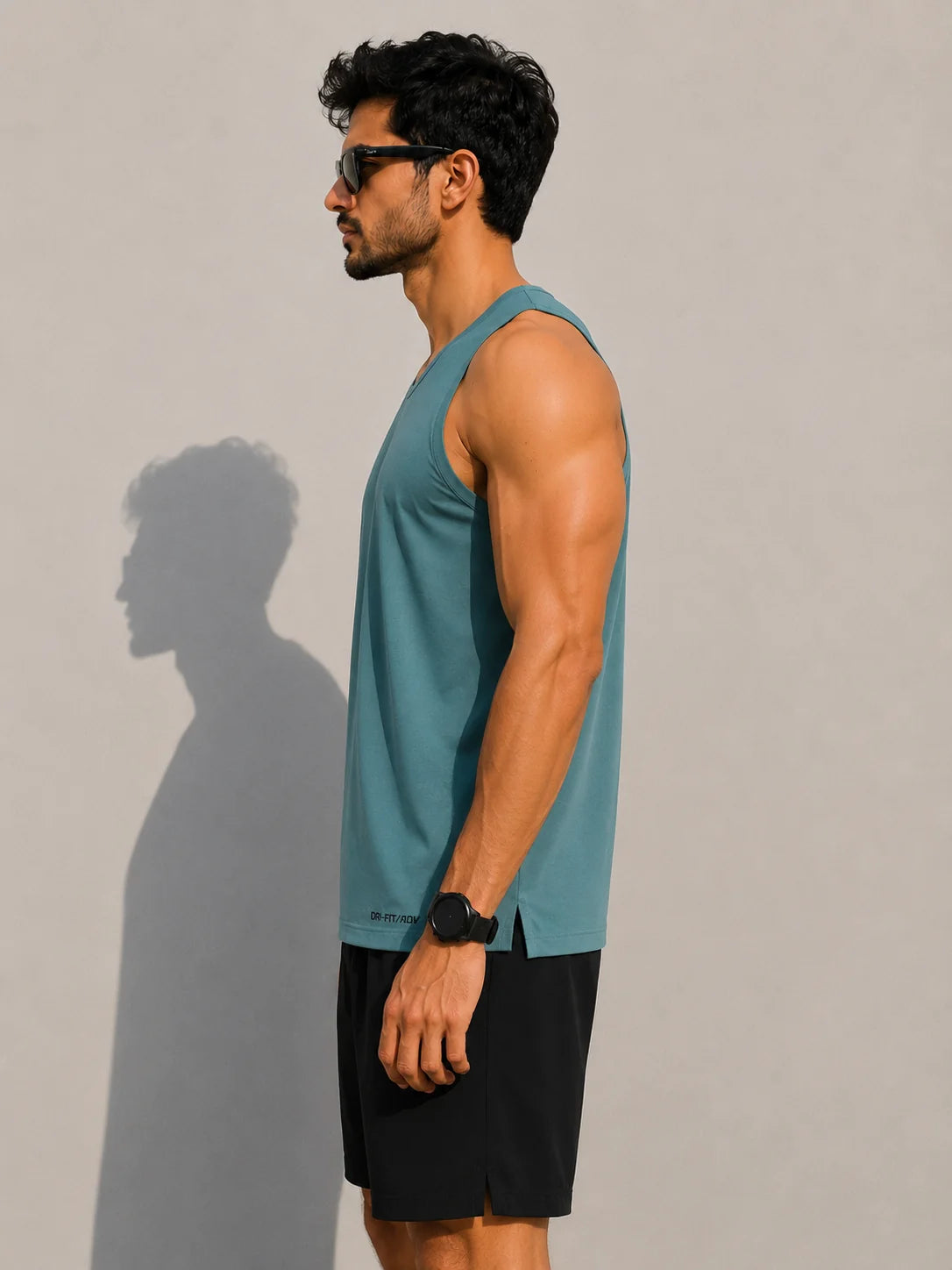 Men's Dry-Fit Gym Vest | Sleeveless Sports Tank Top | Lightweight & Breathable