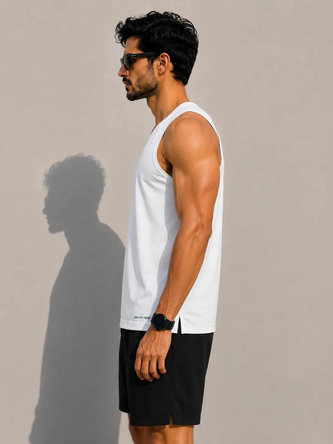 Men's Dry-Fit Gym Vest | Sleeveless Sports Tank Top | Lightweight & Breathable