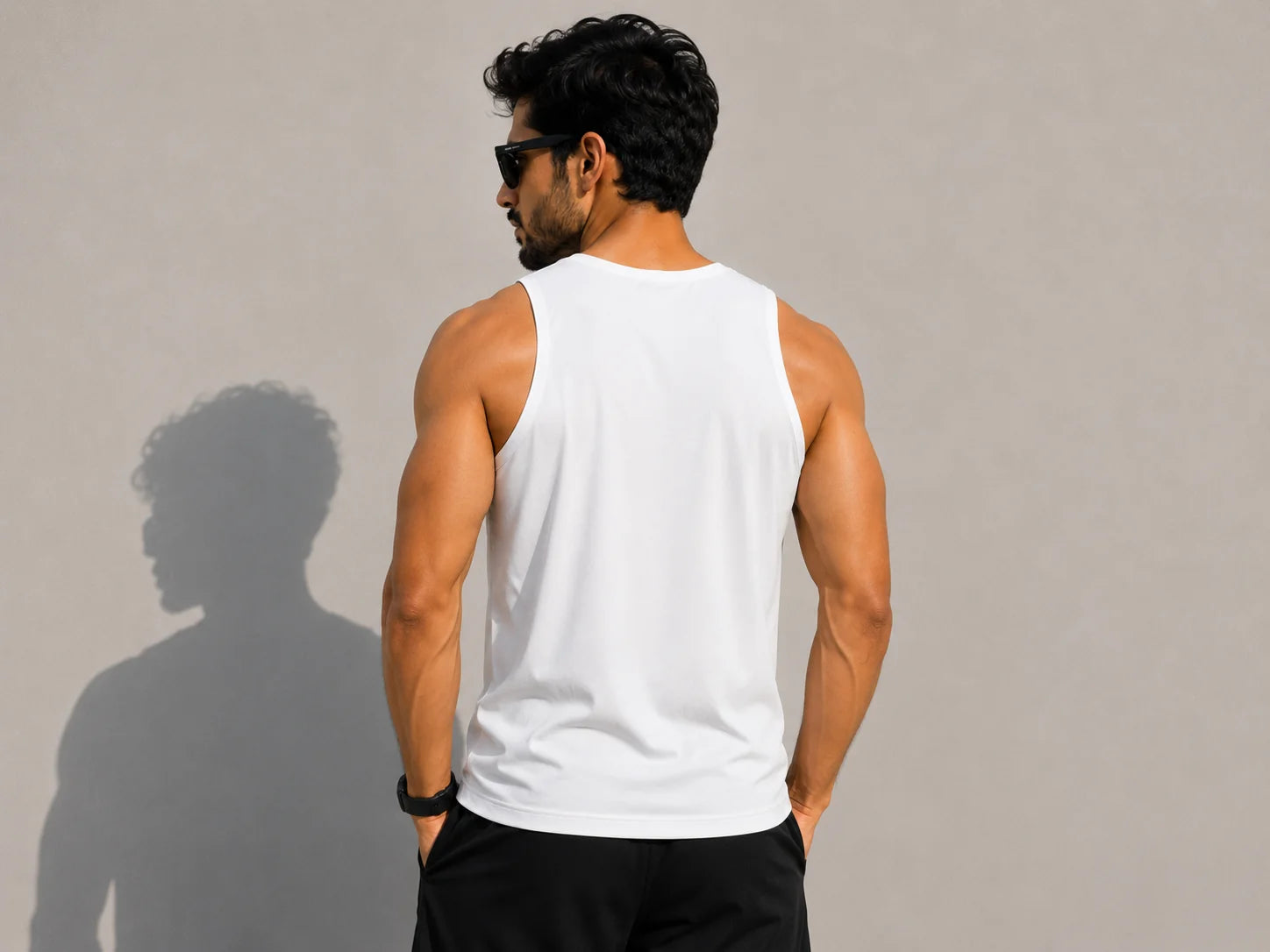 Men's Dry-Fit Gym Vest | Sleeveless Sports Tank Top | Lightweight & Breathable