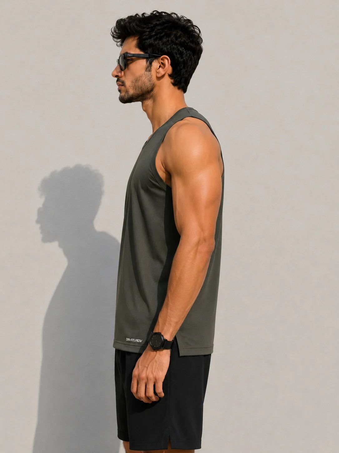 Men's Dry-Fit Gym Vest | Sleeveless Sports Tank Top | Lightweight & Breathable