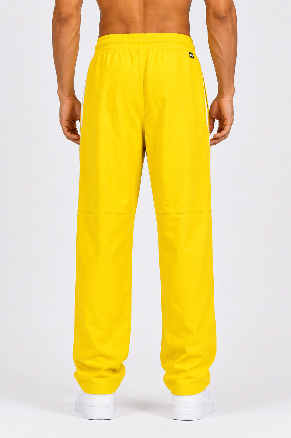 DS Men's Premium Yellow Jogger Track Pants | Lightweight Casual & Sportswear