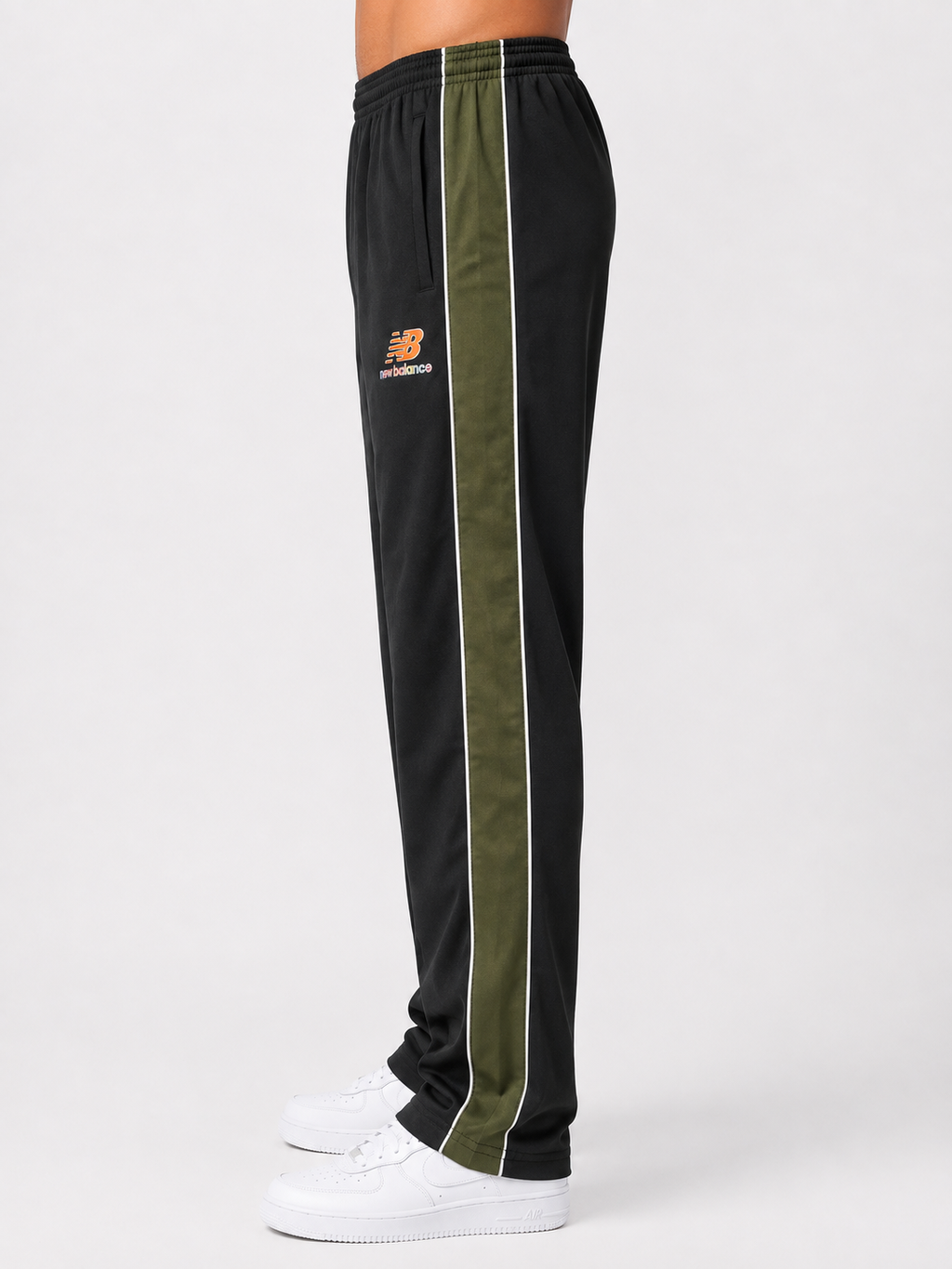 Men's Regular Fit Sports Track Pant with Side Panels