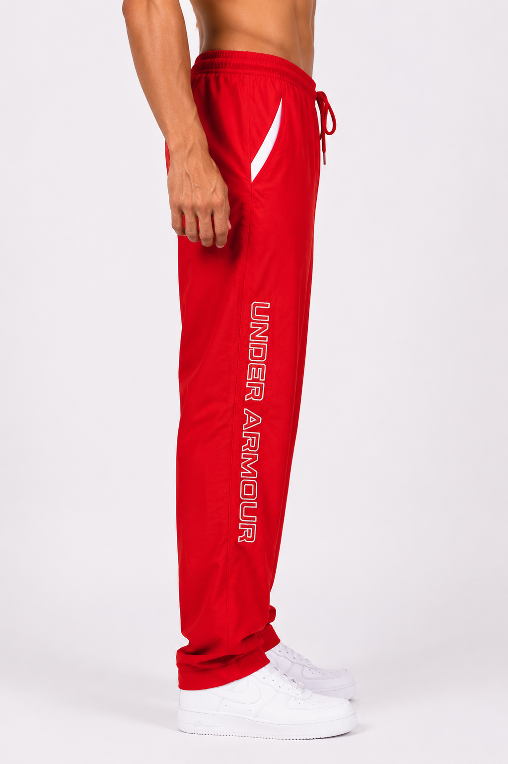 Men's Premium Sports Track Pants with Contrast Panels