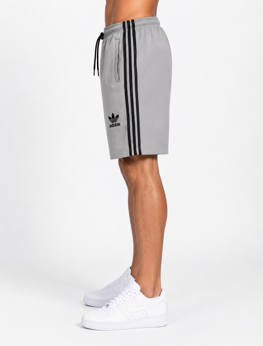 Men's Triple Stripe Premium NS Fabric Shorts