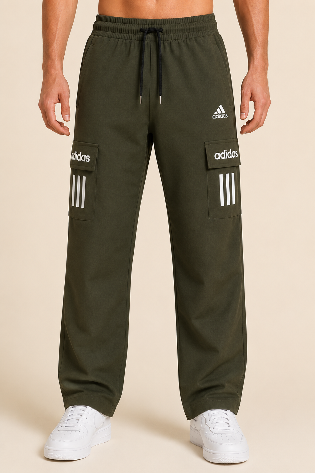 Men's Premium Cargo Track Pants | Straight Fit | Sports Lower | Multi-Color