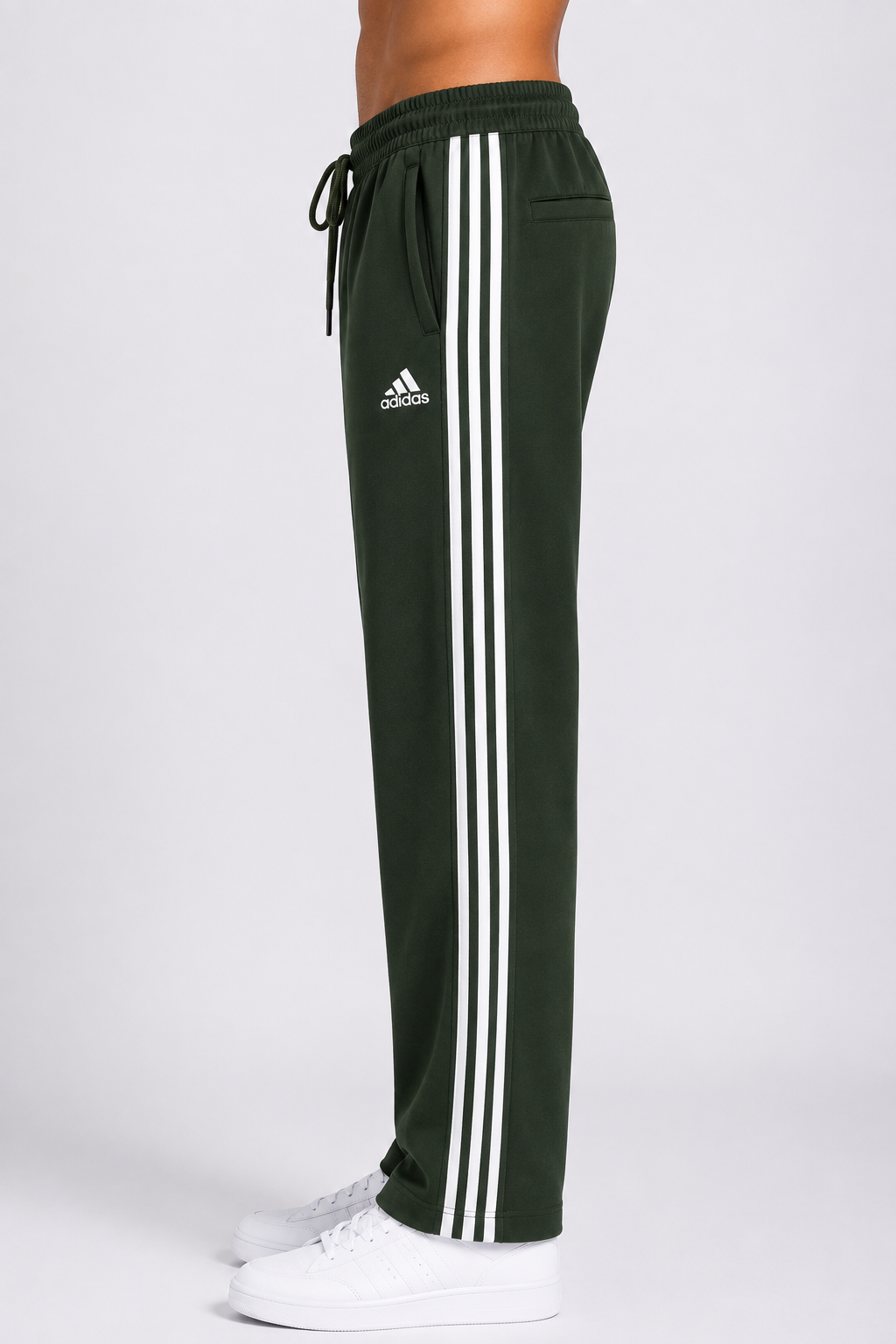 Men's Premium 3 Stripe Track Pants | Regular Fit | Soft Stretch Sports Lower