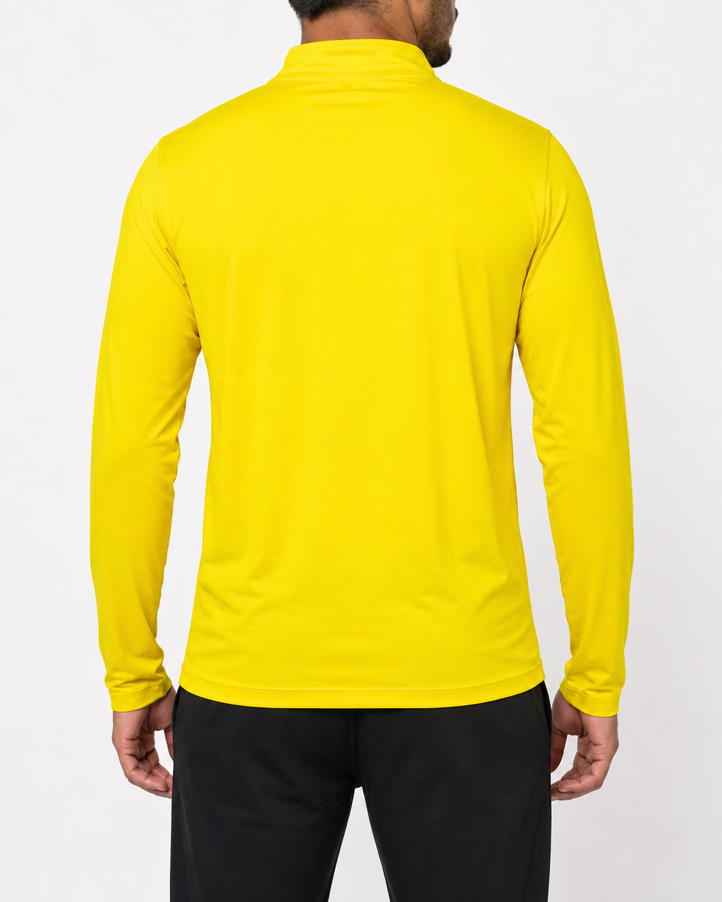 Men's Premium Half Zip Sports T-Shirt | Full Sleeve | Quick Dry Activewear
