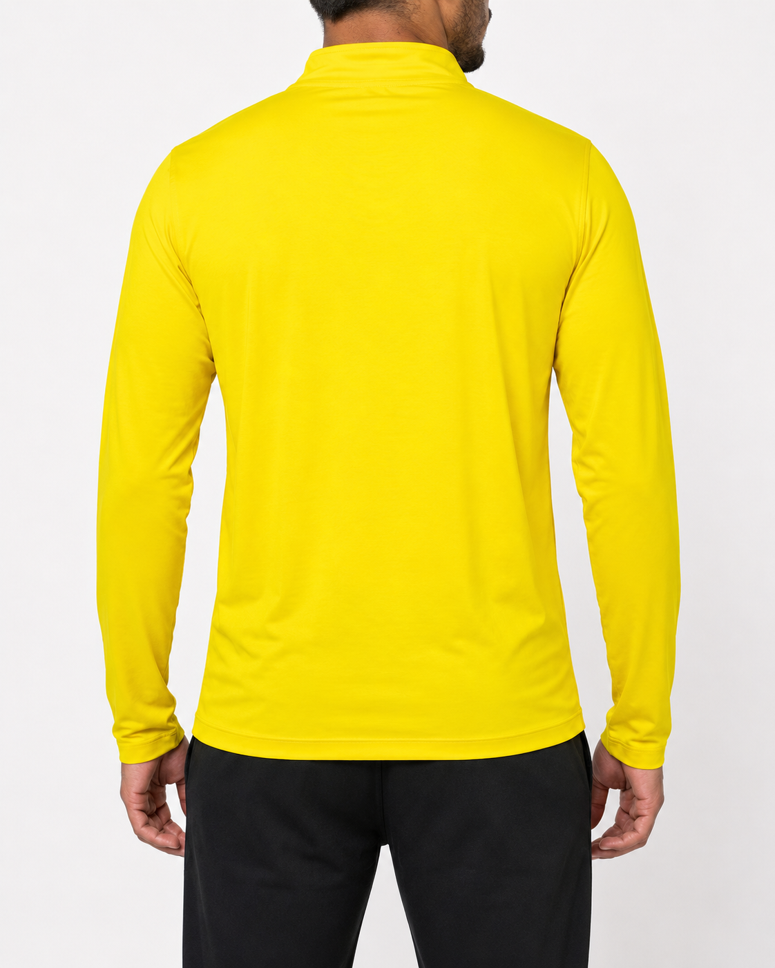 Men's Premium Half Zip Sports T-Shirt | Full Sleeve | Quick Dry Activewear