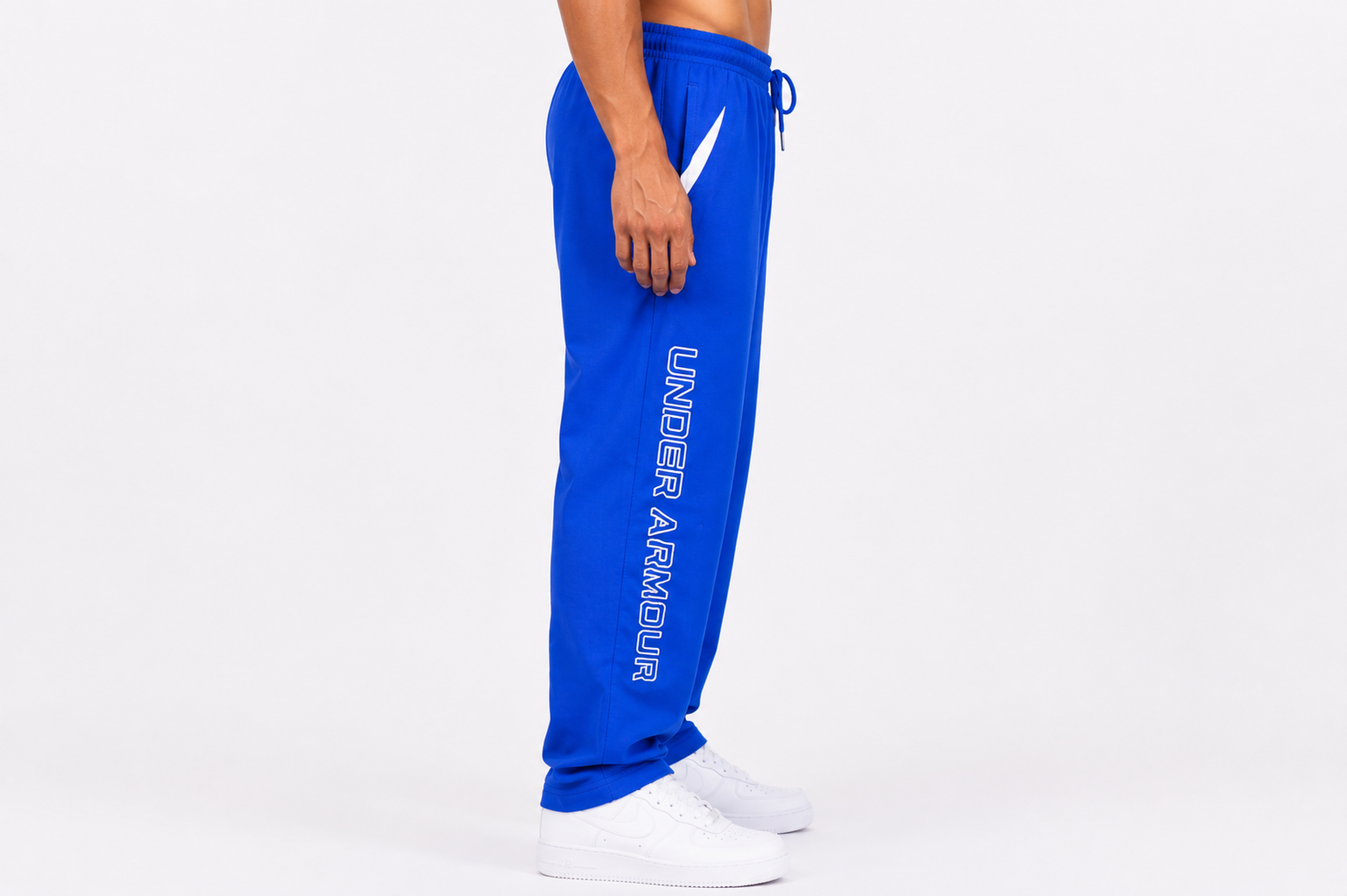 Men's Premium Sports Track Pants with Contrast Panels