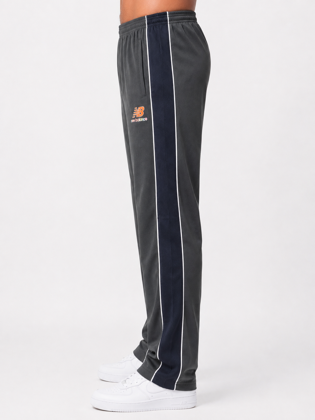 Men's Regular Fit Sports Track Pant with Side Panels
