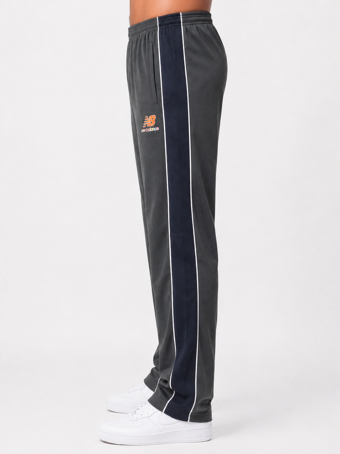 Men's Regular Fit Sports Track Pant with Side Panels