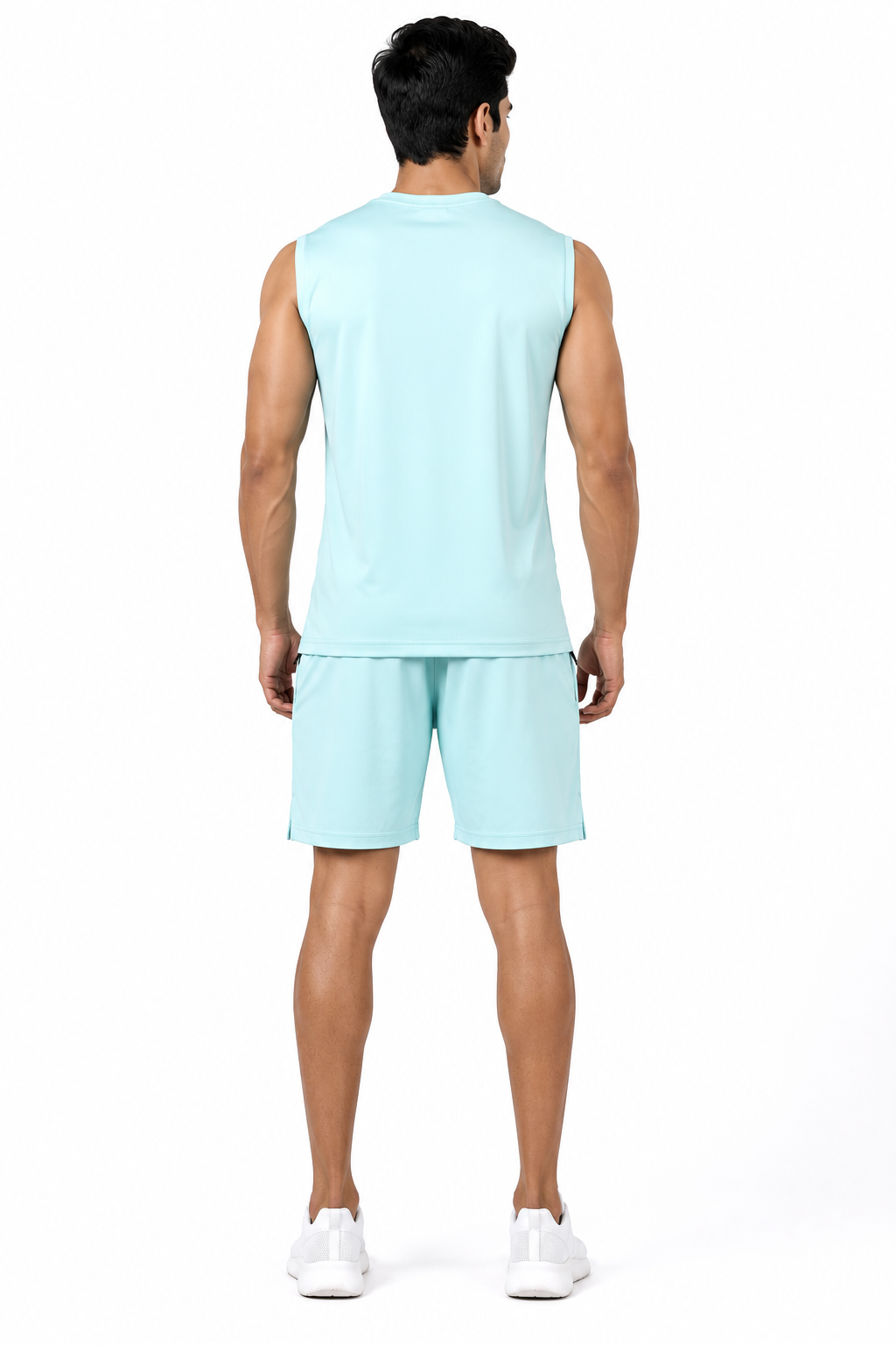Deshwal Sports Men's Premium Dry Fit Sleeveless Gym Co-ord Set | M - 2XL