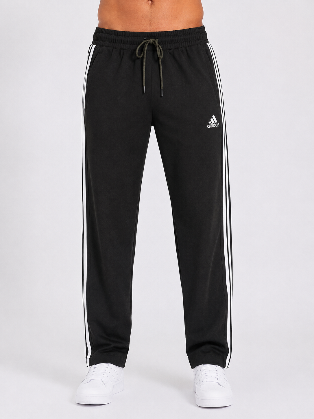 Men's Premium 3 Stripe Track Pants | Regular Fit | Soft Stretch Sports Lower
