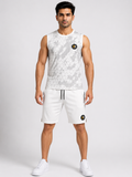 Deshwal Sports Men's Premium Dry Fit Sleeveless Gym Co-ord Set | M - 2XL