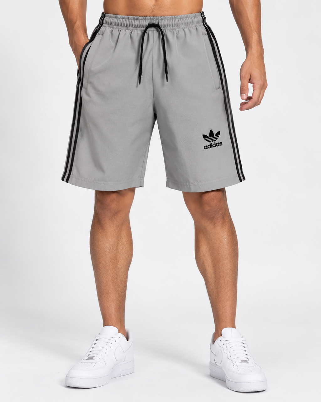 Men's Triple Stripe Premium NS Fabric Shorts