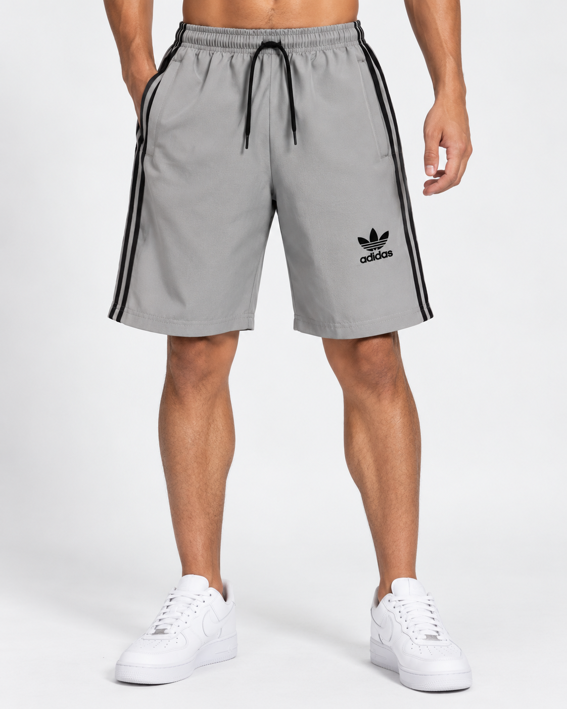 Men's Triple Stripe Premium NS Fabric Shorts
