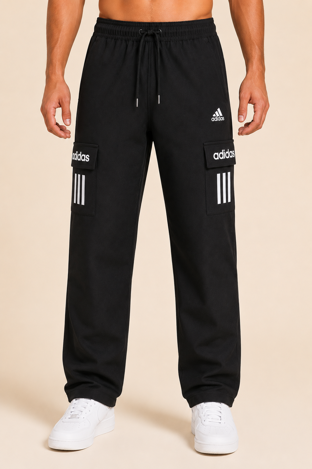 Men's Premium Cargo Track Pants | Straight Fit | Sports Lower | Multi-Color