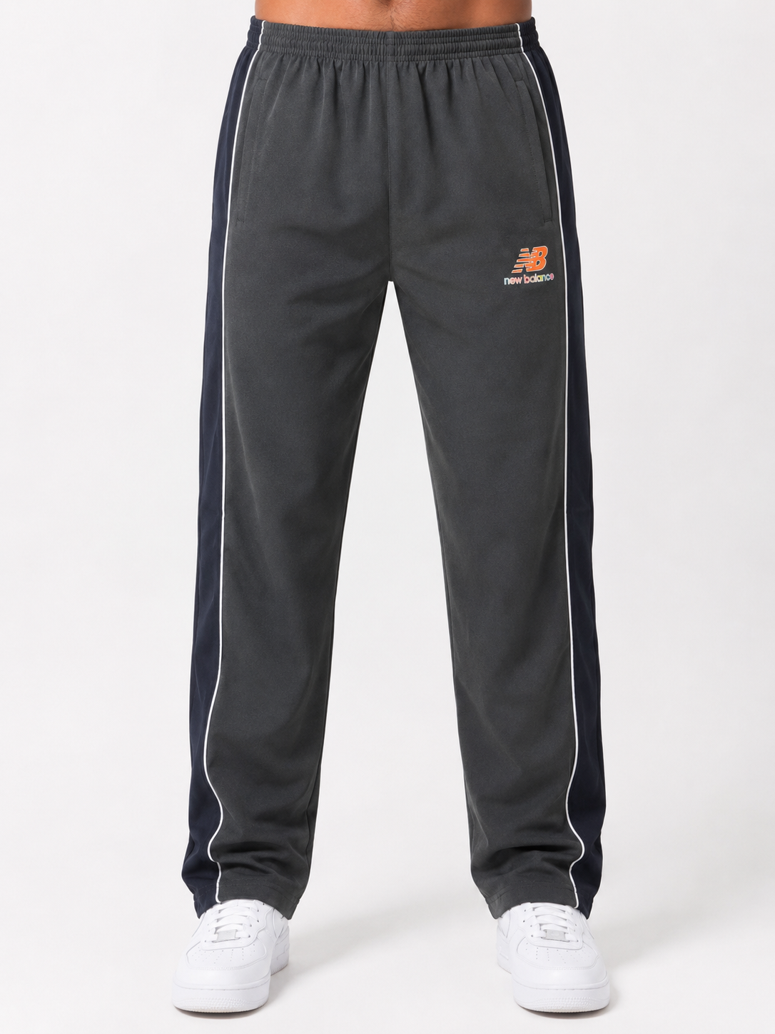 Men's Regular Fit Sports Track Pant with Side Panels