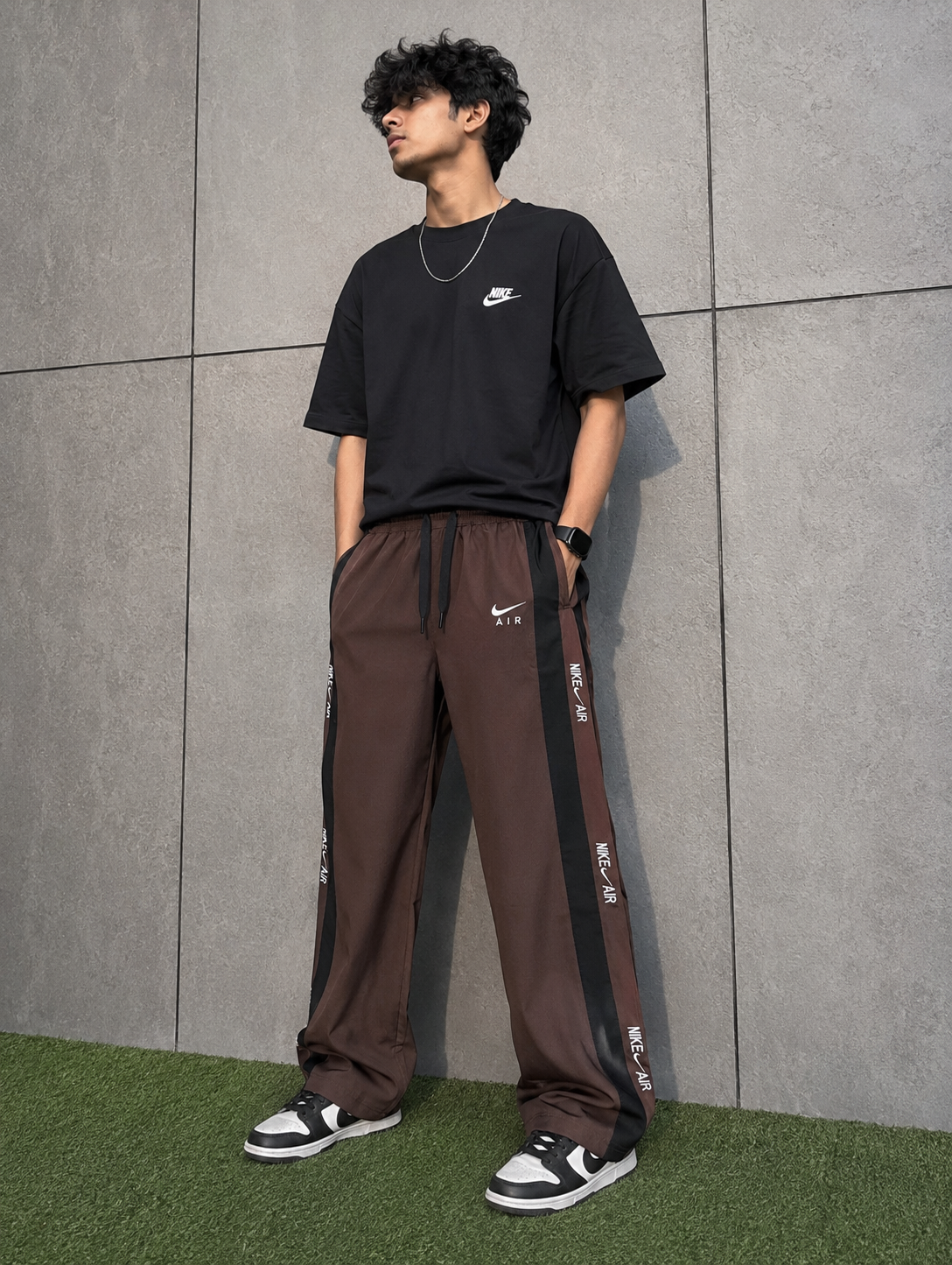 Nike Air Wide-Leg Track Pants for Men | Premium Streetwear Joggers