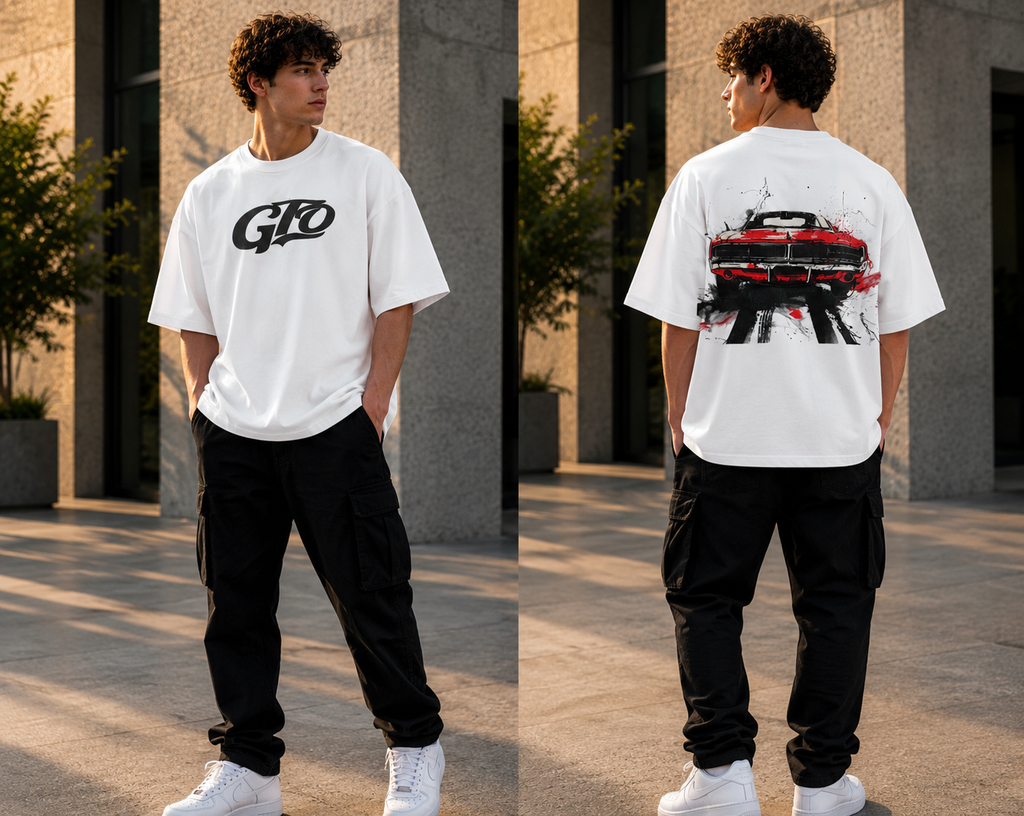GTO Down Shoulder T-shirt