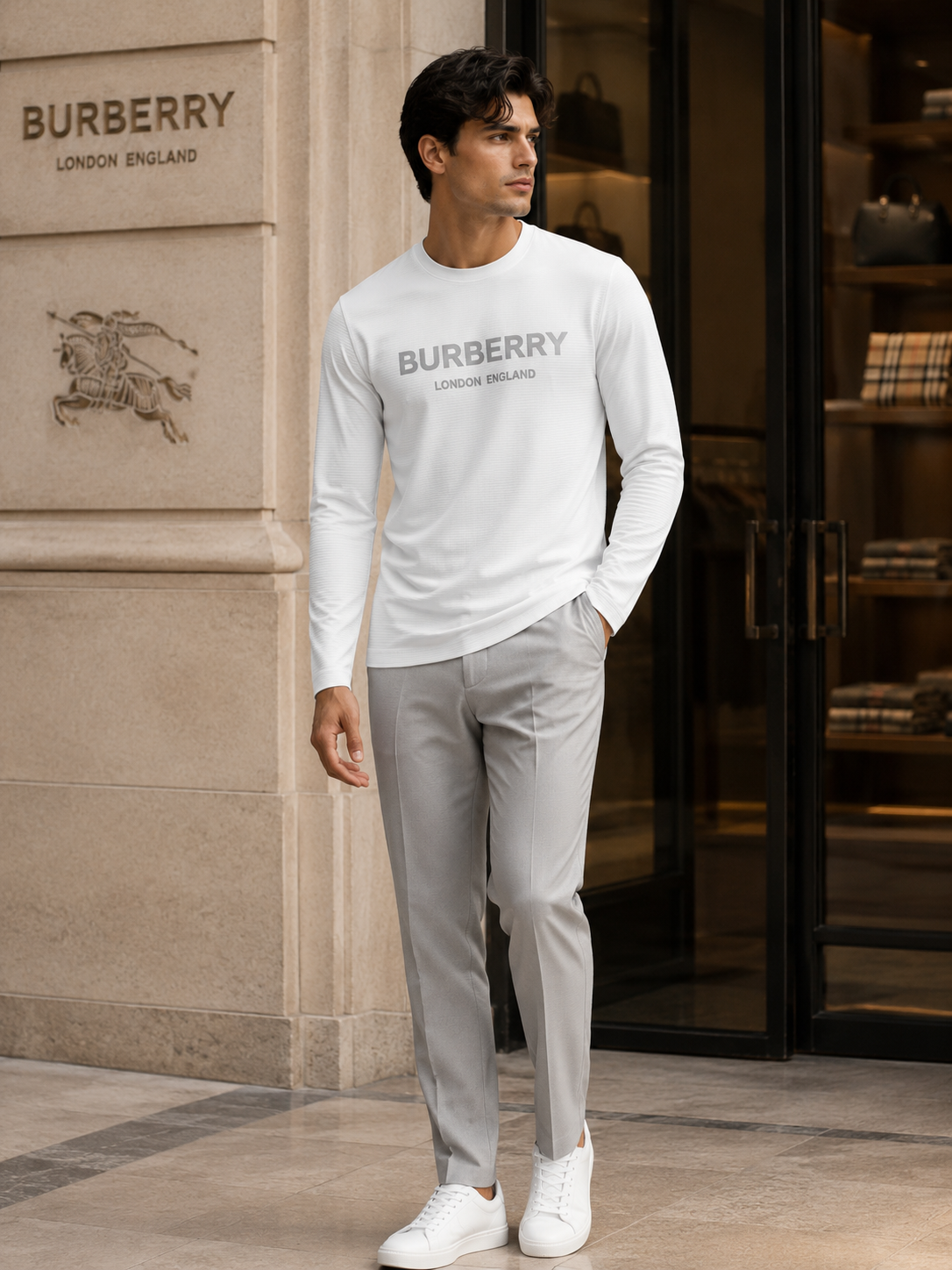 Inspired Premium Full Sleeve T-Shirt for Men | Soft Stretch Fabric | Slim Fit Casual Wear