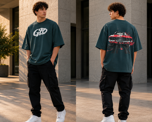 GTO Down Shoulder T-shirt