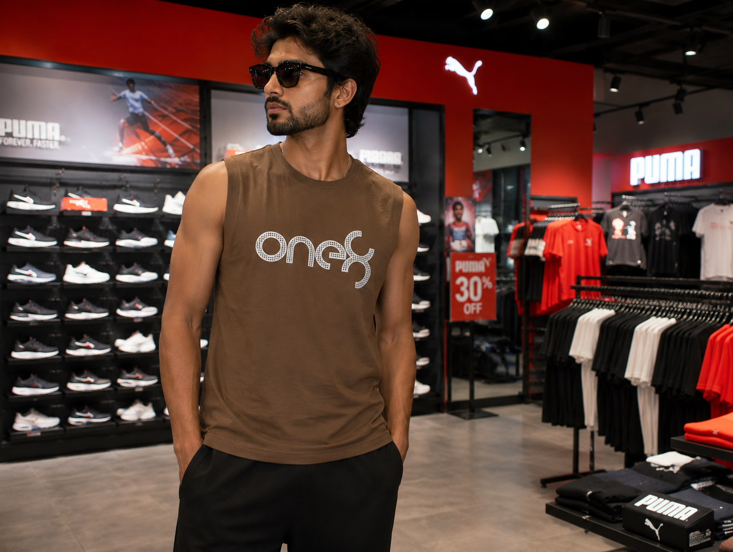 Premium Men's Sleeveless Gym & Casual Tank Top | Regular Fit Cotton Muscle Tee