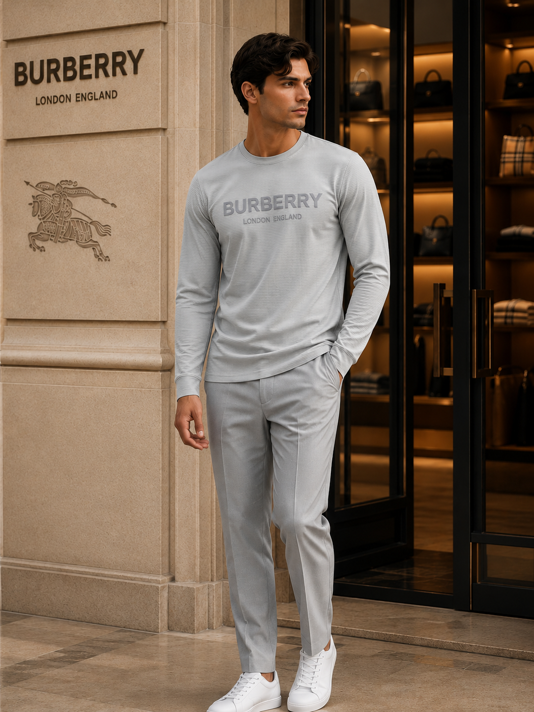 Inspired Premium Full Sleeve T-Shirt for Men | Soft Stretch Fabric | Slim Fit Casual Wear