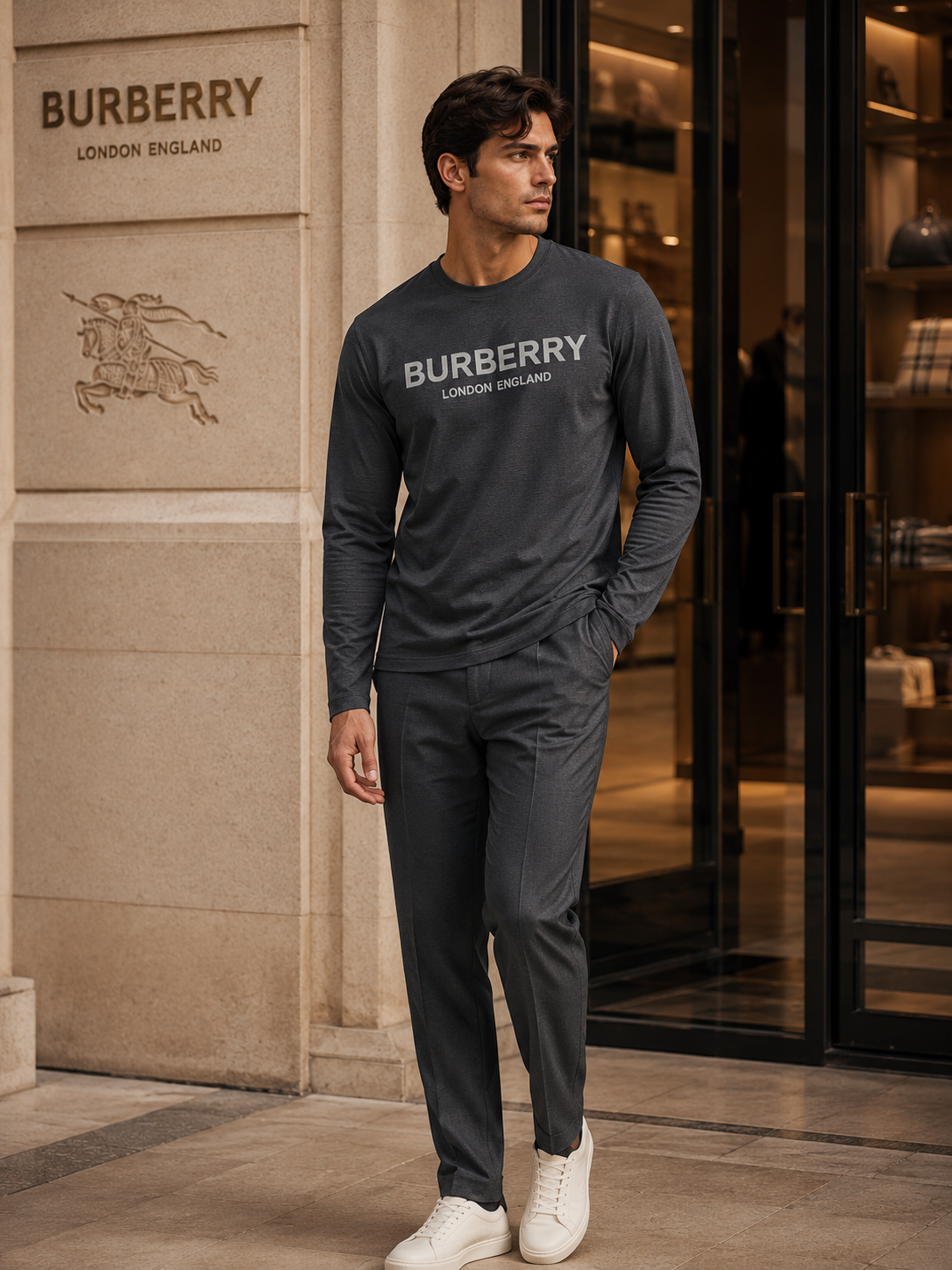 Inspired Premium Full Sleeve T-Shirt for Men | Soft Stretch Fabric | Slim Fit Casual Wear