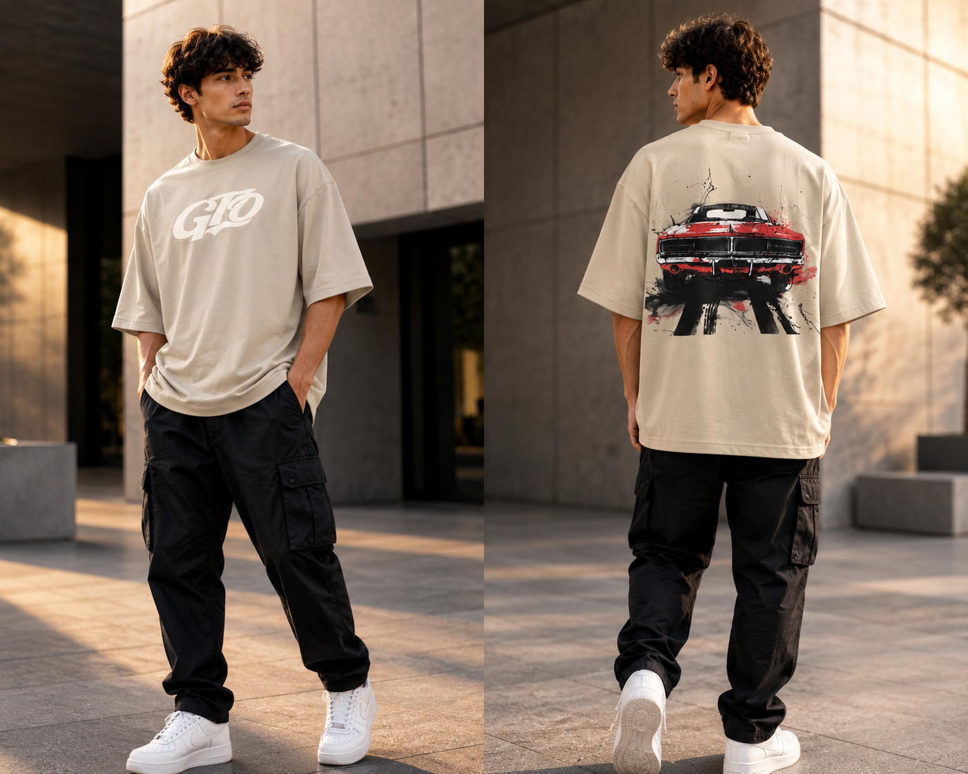 GTO Down Shoulder T-shirt