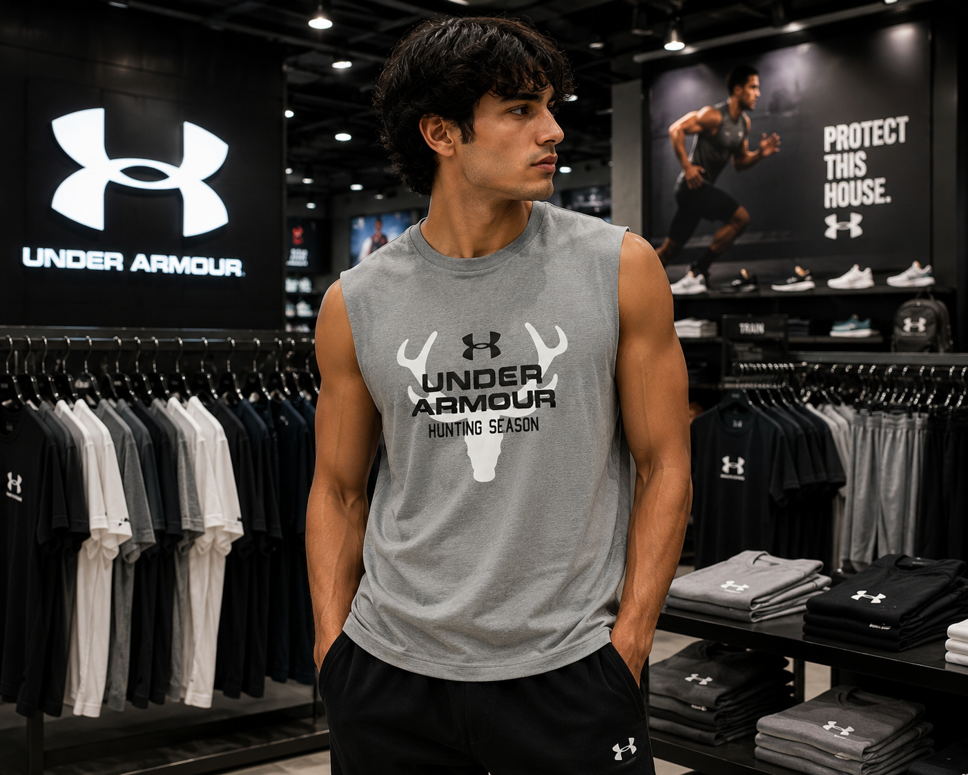 Premium Men's Sleeveless Gym & Casual Tank Top | Regular Fit Cotton Muscle Tee