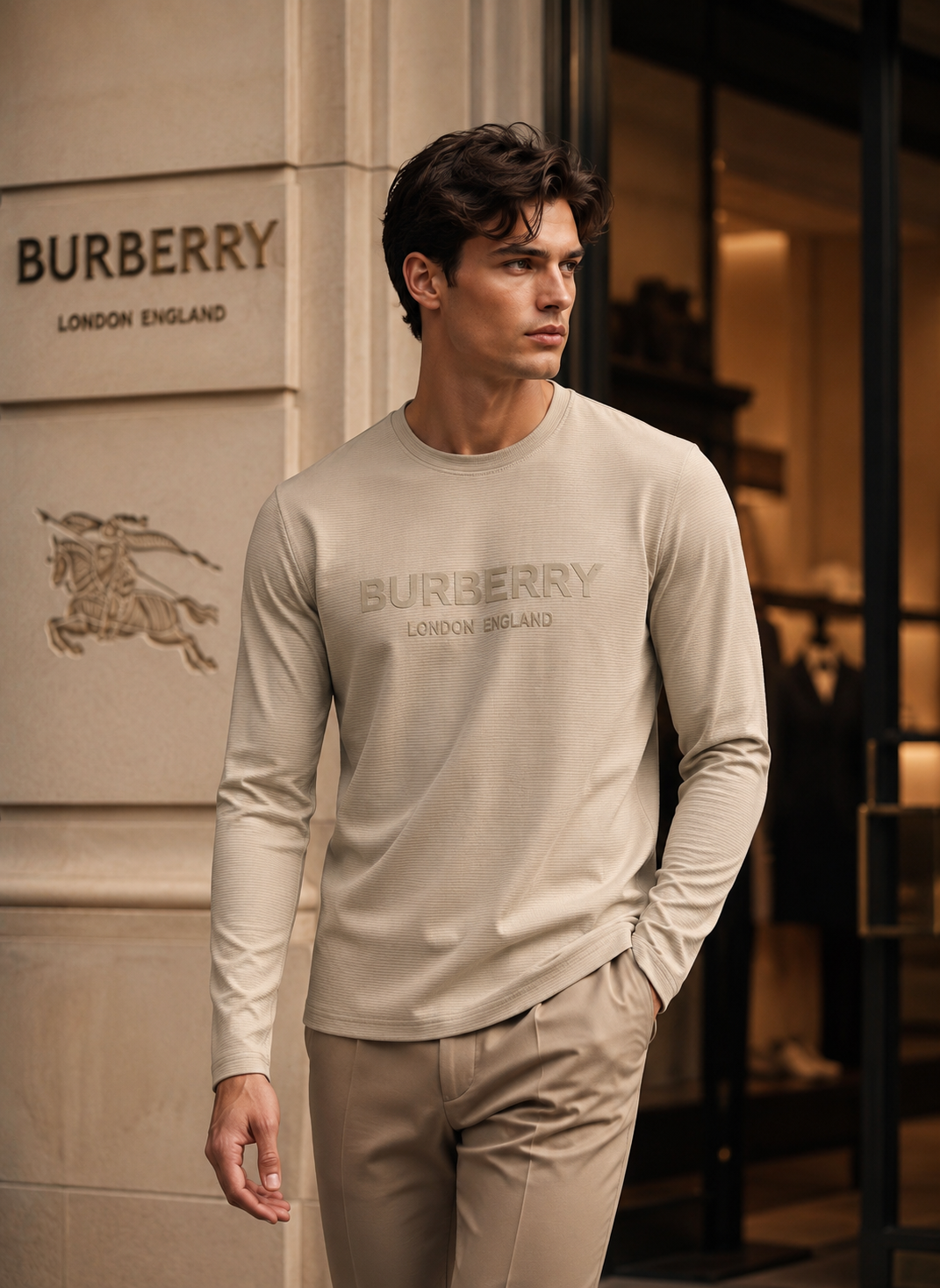 Inspired Premium Full Sleeve T-Shirt for Men | Soft Stretch Fabric | Slim Fit Casual Wear